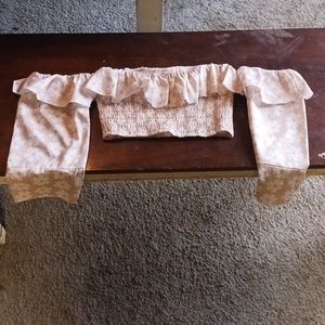 Crop top long sleeve